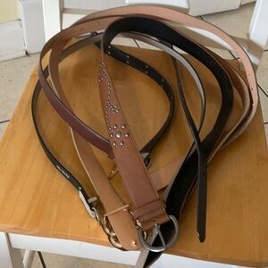 Stylish Leather Belts - Brown and Black